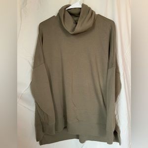 Aerie Oversized Turtleneck Sweatshirt
